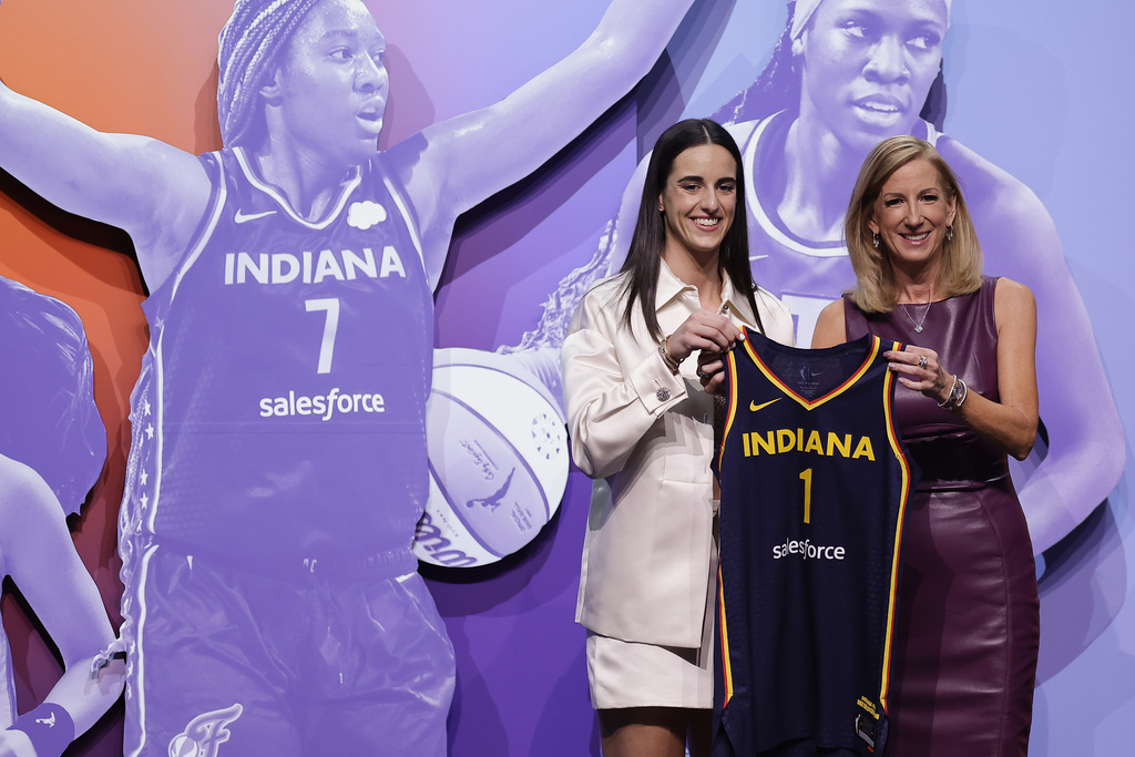 Caitlin Clark Makes History as No 1 Pick to Indiana Fever